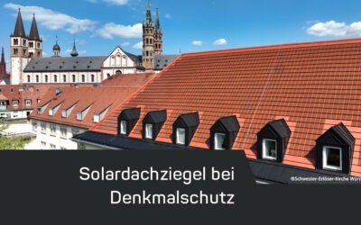 Solardachziegel | Denkmalschutz und für Altbau-Dachsanierung