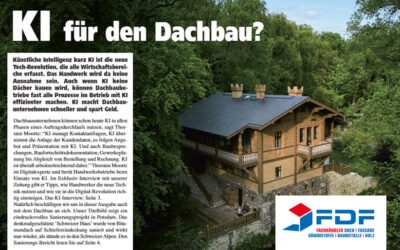 Künstliche Intelligenz im Dachdeckerhandwerk