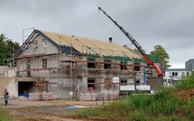 Dachstuhl |  Einzelhaus mit Dach