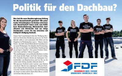 Politik im Dachdeckerhandwerk