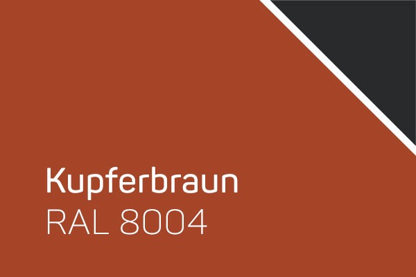 Farbe Kupferbraun 8004 | Dachrinnen, Fallrohre und Dachentwässerungs-Zubehör bei D&E in Erkelenz im Kreis Heinsberg, Nähe Aachen, Köln, Düsseldorf, Mönchengladbach