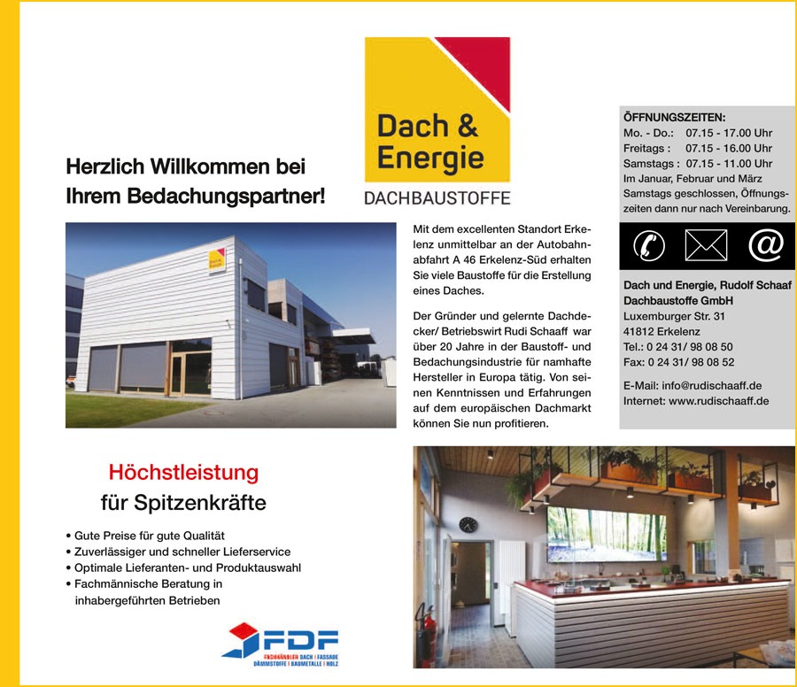 Bedachungspartner Spezialisten und Fachhändler für Dachbaustoffe und Dachdeckerbedarf in Erkelenz im Kreis Heinsberg in NRW, Nähe Hückelhoven, Wegberg, Wassenberg, Heinsberg, Linnich, Jülich, Geilenkirchen, Mönchengladbach, Jüchen, Titz, Schwalmtal, Niederkrüchten, Bedburg, Grevenbroich
